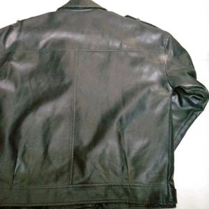 Black Racing Leather Jacket