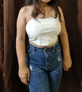 Cream Cami Top