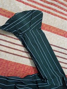 Dark Green Women Top