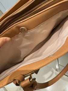 FOREVER NEW Classy Tan Handbag / Laptop Bag