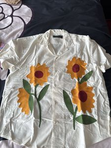 Sunflower Print Shirt