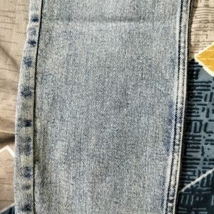 Faded Blue Skinny Jeans