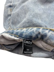 Acid Wash Wide Leg Jeans Waist: 28