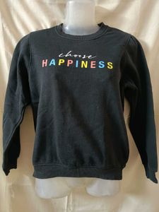 Black Sweatshirt From Bewakoof