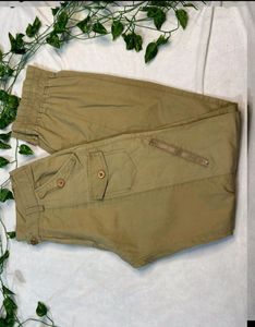 Pinteresty Biege Cargo Trousers
