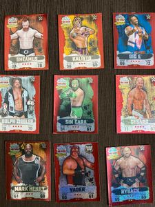 WWE Jumbo Stickers (Center Fruit 2017 Campaign)