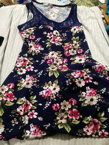 Blue Mini Dress