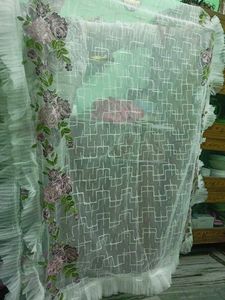 net dupatta with frillls