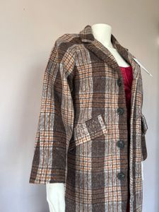 Stylish Plaid Coat NO NEGOTIATIONS