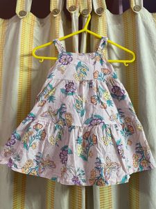 Floral Sundress with Ruffle Hem