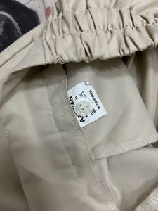 Off White Korean Trouser