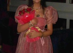 Pink Organza birthday Dress