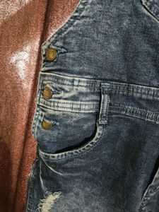 Denim Dungarees