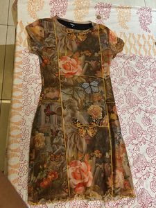 Pretty Orange Dress