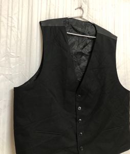 Black Formal Waistcoat