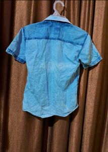 Combo of 2 Puma Tshirt N A Denim Shirt 8 To 9 Year