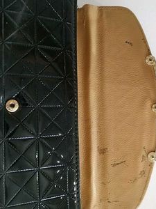 Black Clutch And Small Sling Bag Cute