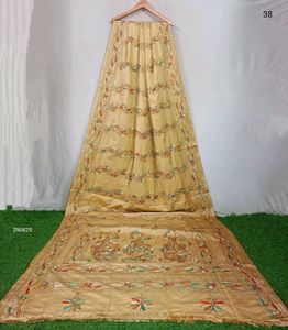 Kantha Stitched Saree With Blouse Piece