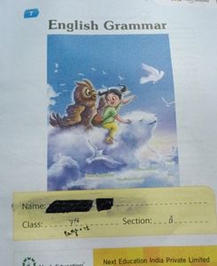English Grammer Book Class 7th
