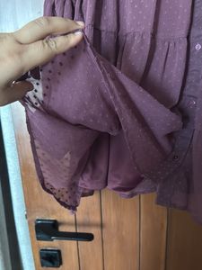 Georgette With Lining Loose Fit Top