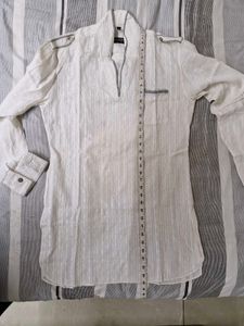 White Short Kurta
