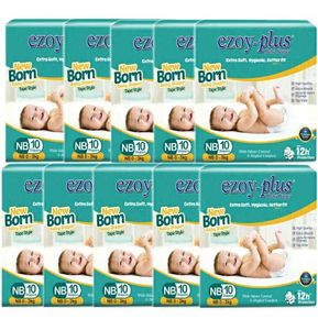 Baby Tape Diaper 100 Pcs New Born