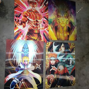 Naruto Shippuden Posters Set