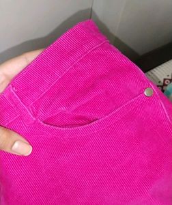 Barbie Hot Pink Corduroy Pants