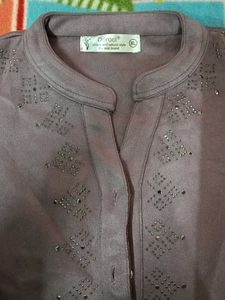 Elegant lavender kurti