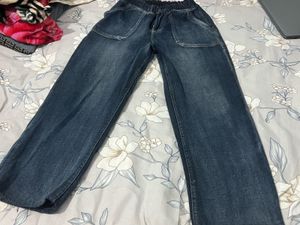 Dark Blue Denim Jeans