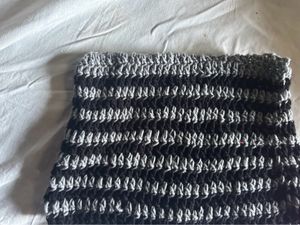 Grey Black Cat Ear Beanie