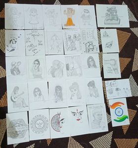 Hand-Drawn Art Collection