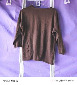 Brown Knit Cardigan