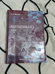 Class 10th Maths Book RD Sharma