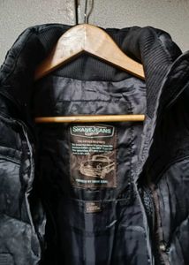 Branded Quilted Puffer Jacket