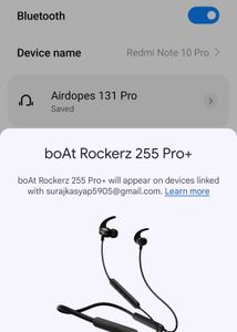 Boat Rockerz 255 Pro Plus Neckband