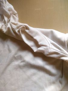 Chic White Top with Puff Sleeves