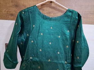 Kurta Of Kanjeevaram Fabric With Cotton Lining