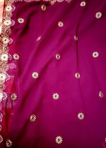 Beautiful Embroidered Saare🌸❤