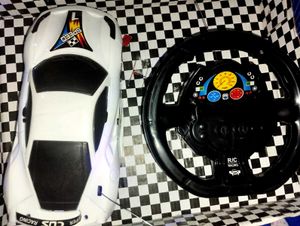 White Modern Remote Car 🚘