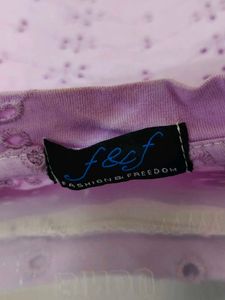 🎀Levender Cotton Top