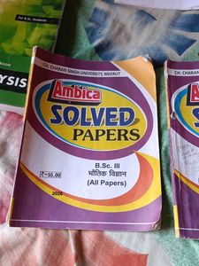 Solved Previous Year Paper Of CCS UNIVERSITY Bsc3r