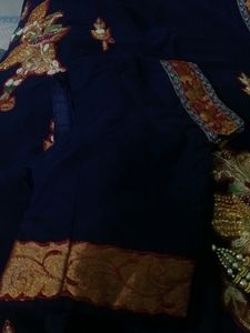 Patch Work Saree