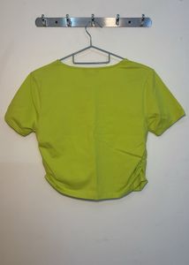 Neon Green Crop Top
