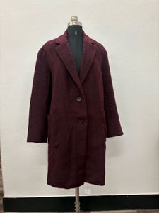 Burgundy Long Coat