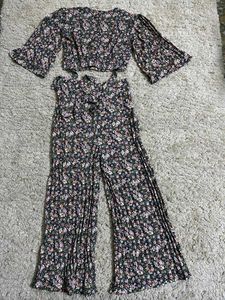 Floral Two-Piece Co-ord Set