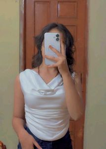White Crop Top