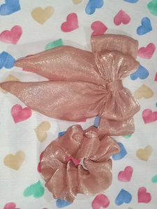 Hair Bow And Scrunchies