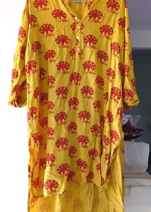 Yellow Designer Kurta