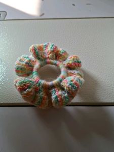 Handmade Crochet Scrunchie